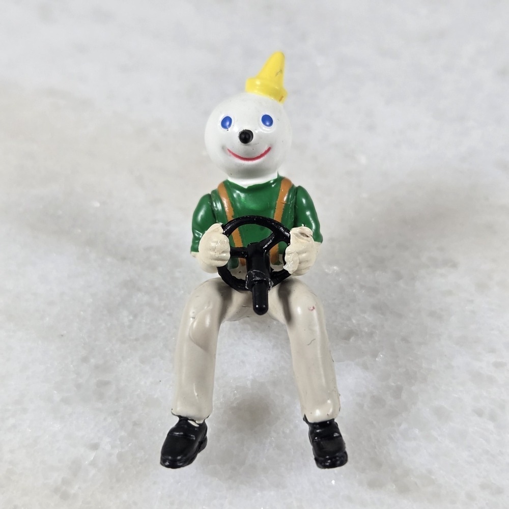 Vtg 2000 Jack in the Box Mascot Figure with Steering‎ Wheel - Replacement No Car